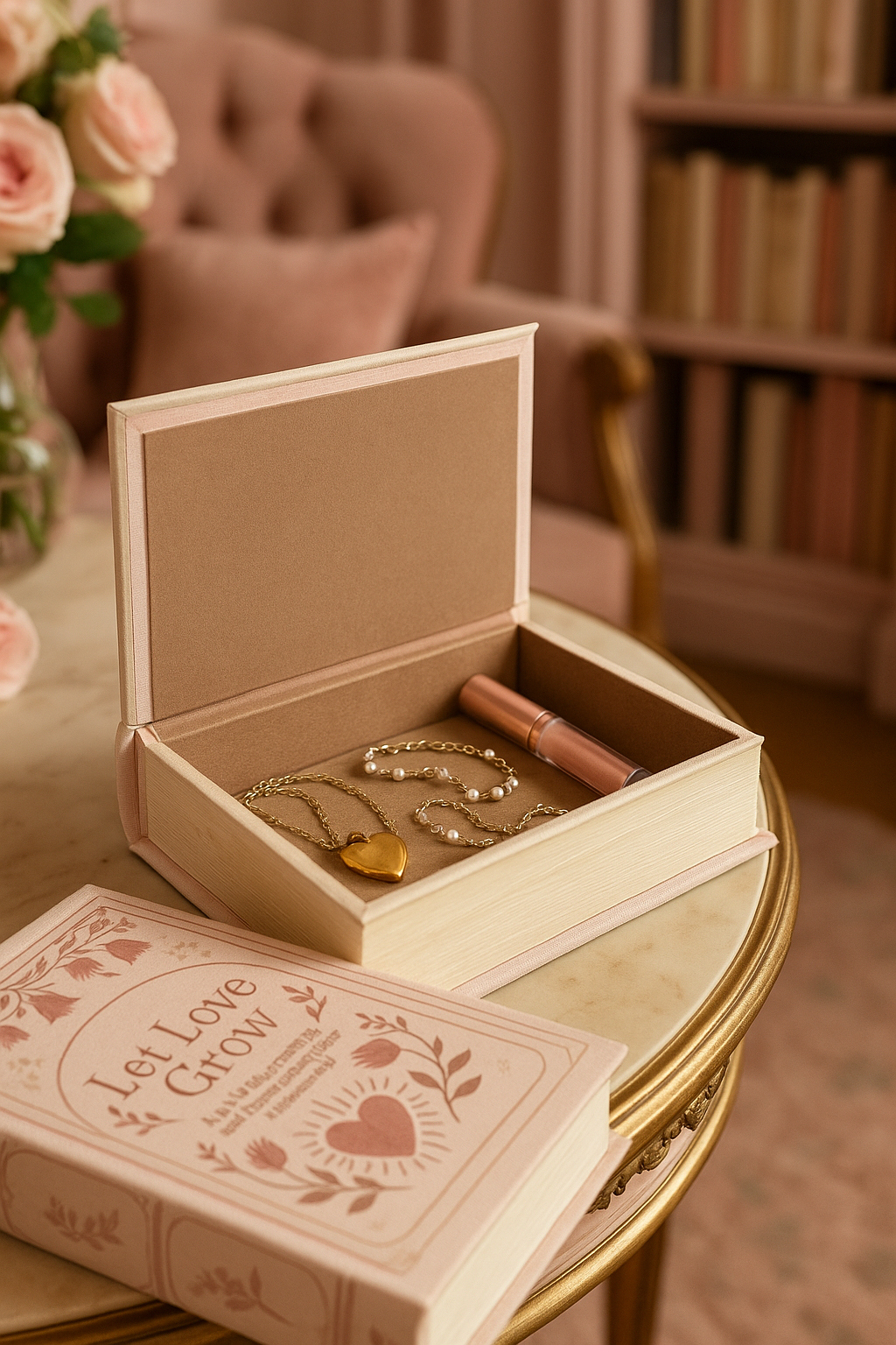 Boîte de rangement Rose - Secrets & Souvenirs - PRÉCOMMANDE