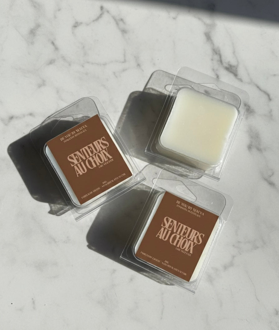 Fondants Parfumés à l'unité en Carrés à Couper – Senteurs aux choix – (20g)