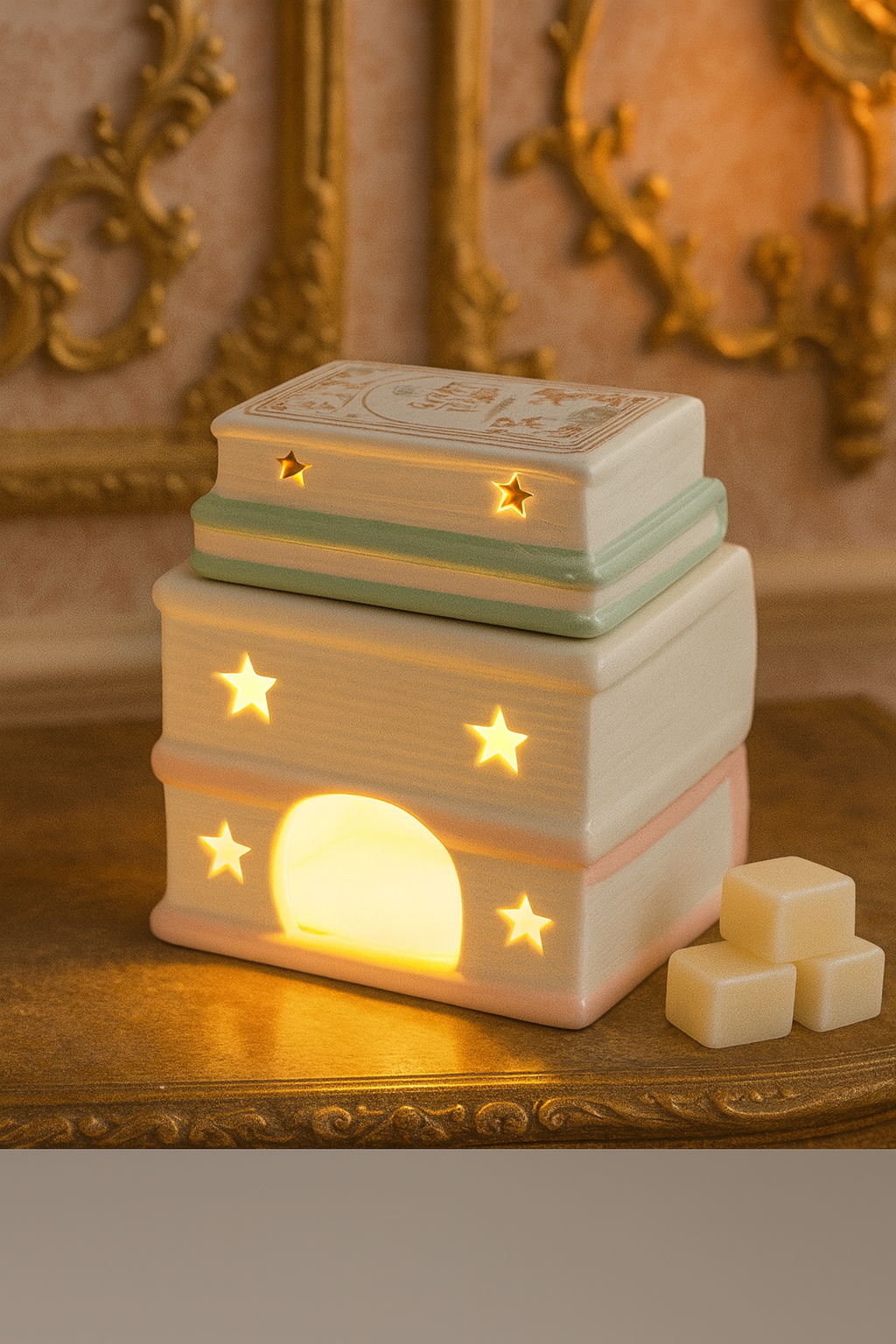 Brûleur “ Bella Lectura ” – Livre parfumé aux couleurs pastel - PRÉCOMMANDE