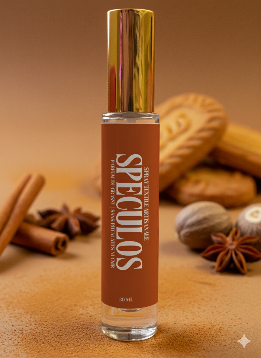 Spray Textile Artisanal – Senteur Spéculos - 30 ml