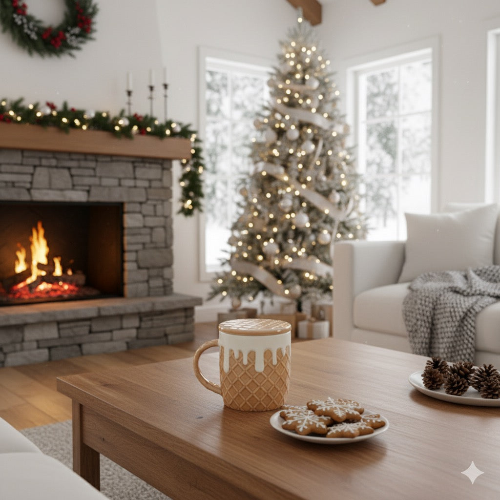 La Tasse Gaufrette Enchantée – Sweet Winter Mug – 550ml - PRÉCOMMANDE