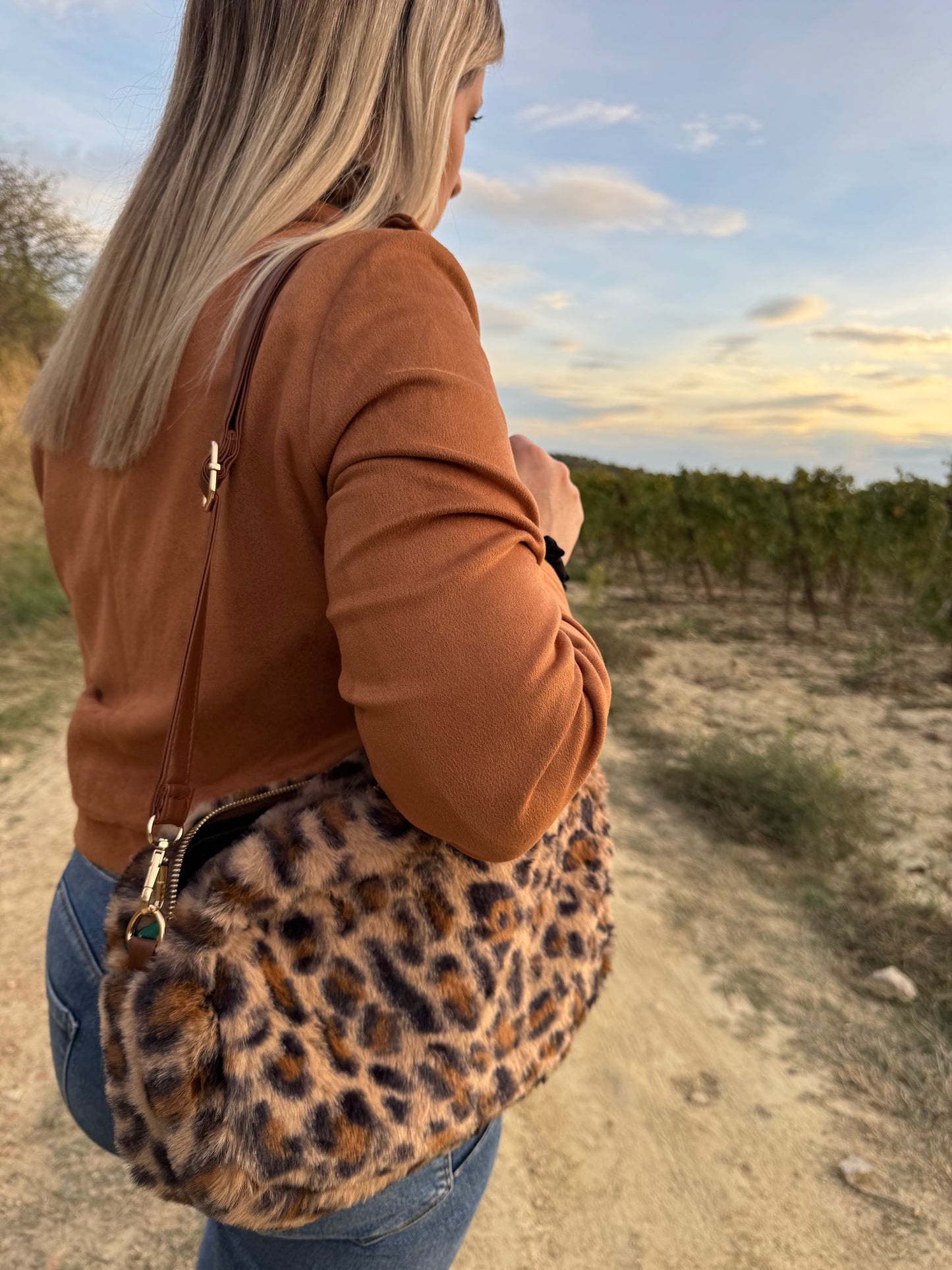 Sac bandoulière Léopard- l’Audace Sauvage | QUANTITÉ LIMITÉE