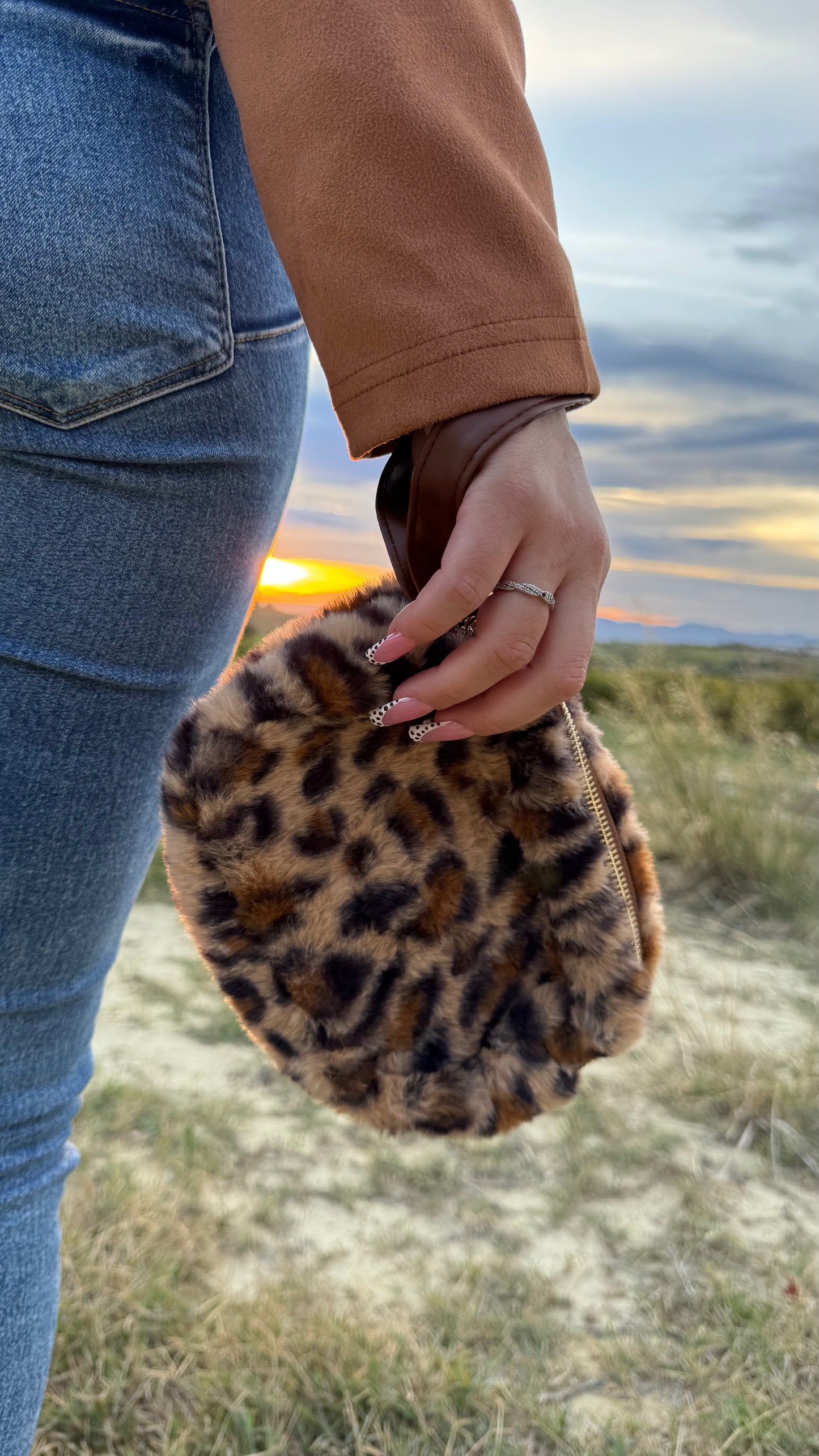 Sac à poignée Léopard- l’Audace Sauvage | QUANTITÉ LIMITÉE