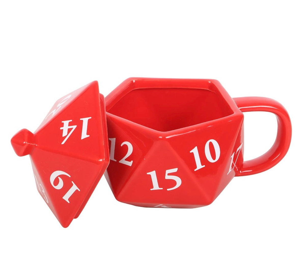 Tasse “D20 of the Upside Down” – Pour boire sous l’œil de l’inattendu | 500ml
