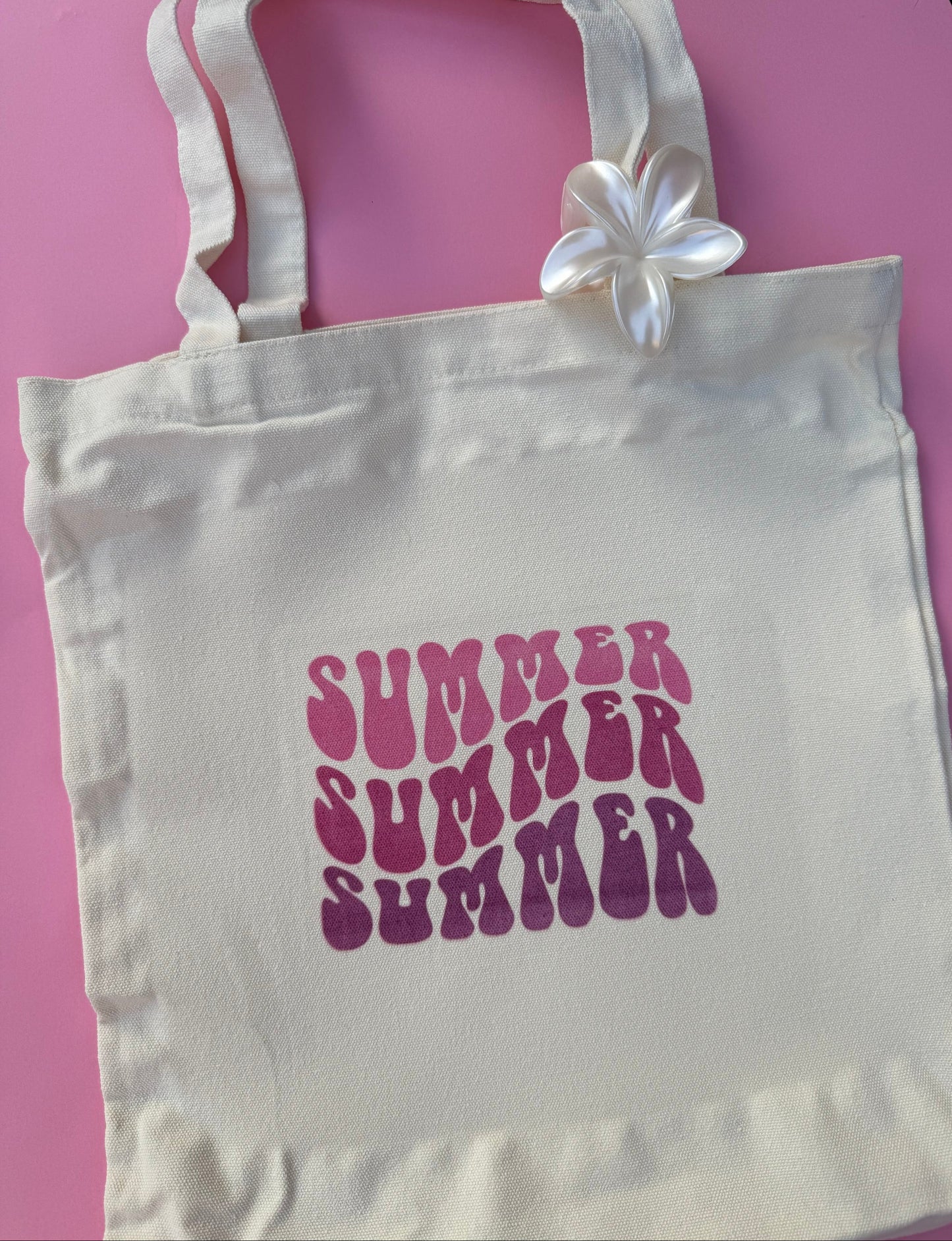 Tote Bags en toile et polyester - Summer