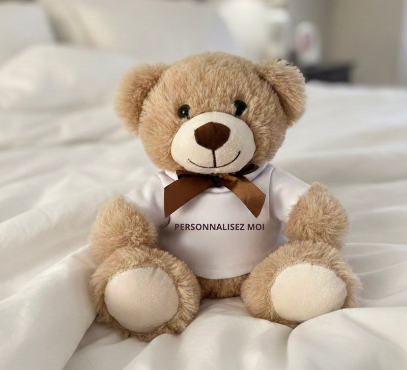 L’OURSON CÂLIN « PERSONNALISABLE »