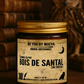 Bougie Parfumée Bois de Santal  – Pot avec couvercle – Inspiré "d'Harry potter " - 100g ou 200g