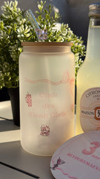 Box Verre couvercle " Club des Clean Girls " - Édition Spéciale Anniversaire – QUANTITÉ LIMITÉE - ÉDITION DOLCE VITA COLLECTION EPHÉMERE