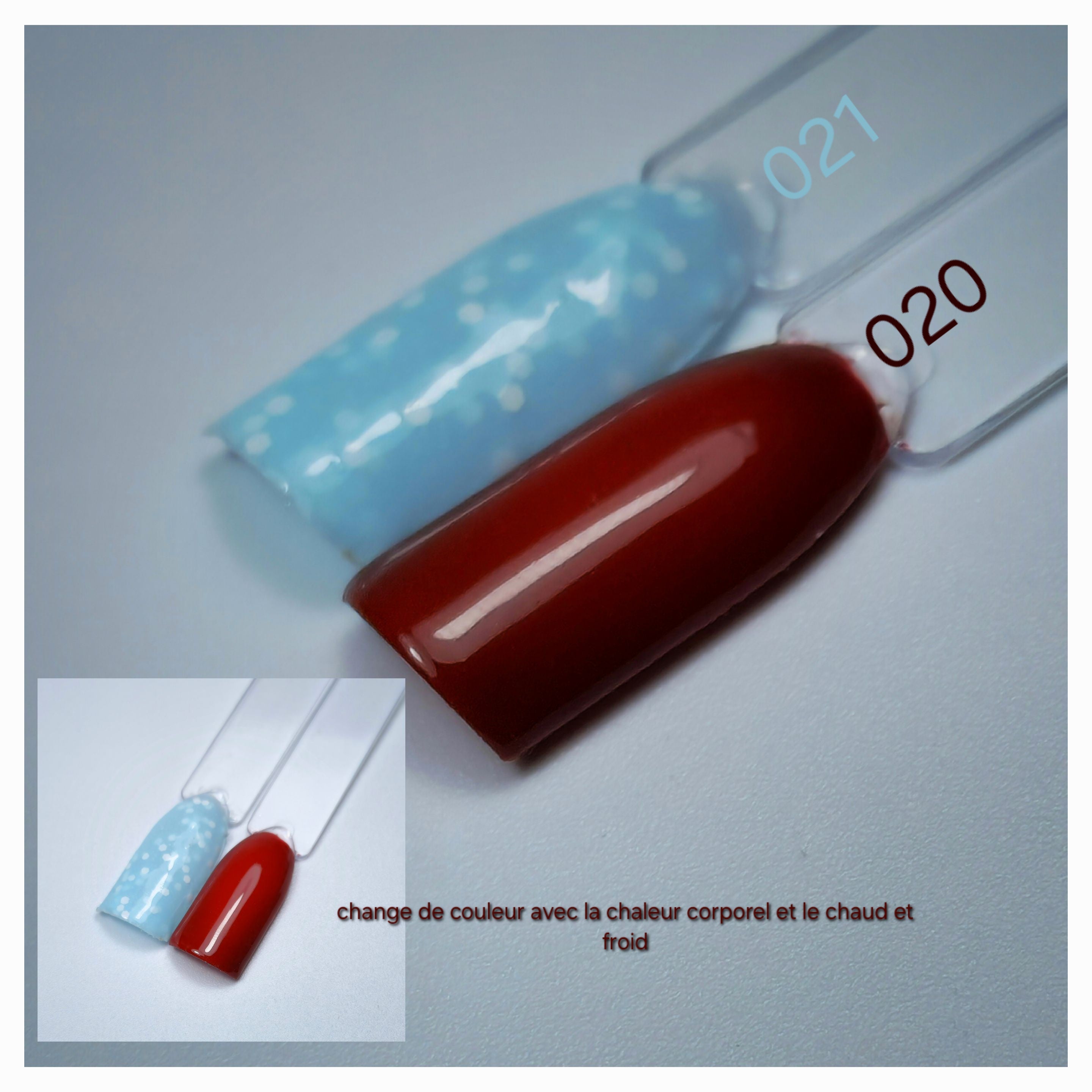 Faux-Ongles réutilisables - Les couleurs unis