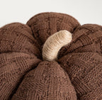 Citrouille décorative en tissu Marron – 32 x 21 cm - PRECOMMANDE - Édition limitée