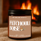 Bougie Parfumée Patchouli Boisé – Pot Ambré – 100g ou 200g