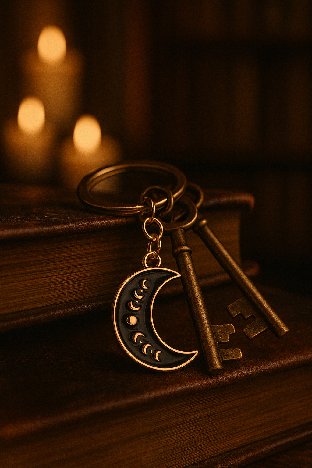 Porte-clés - “Clé de Lune”