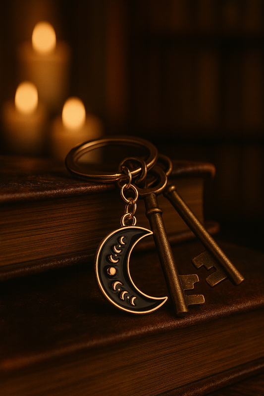 Porte-clés - “Clé de Lune” - PRÉCOMMANDE