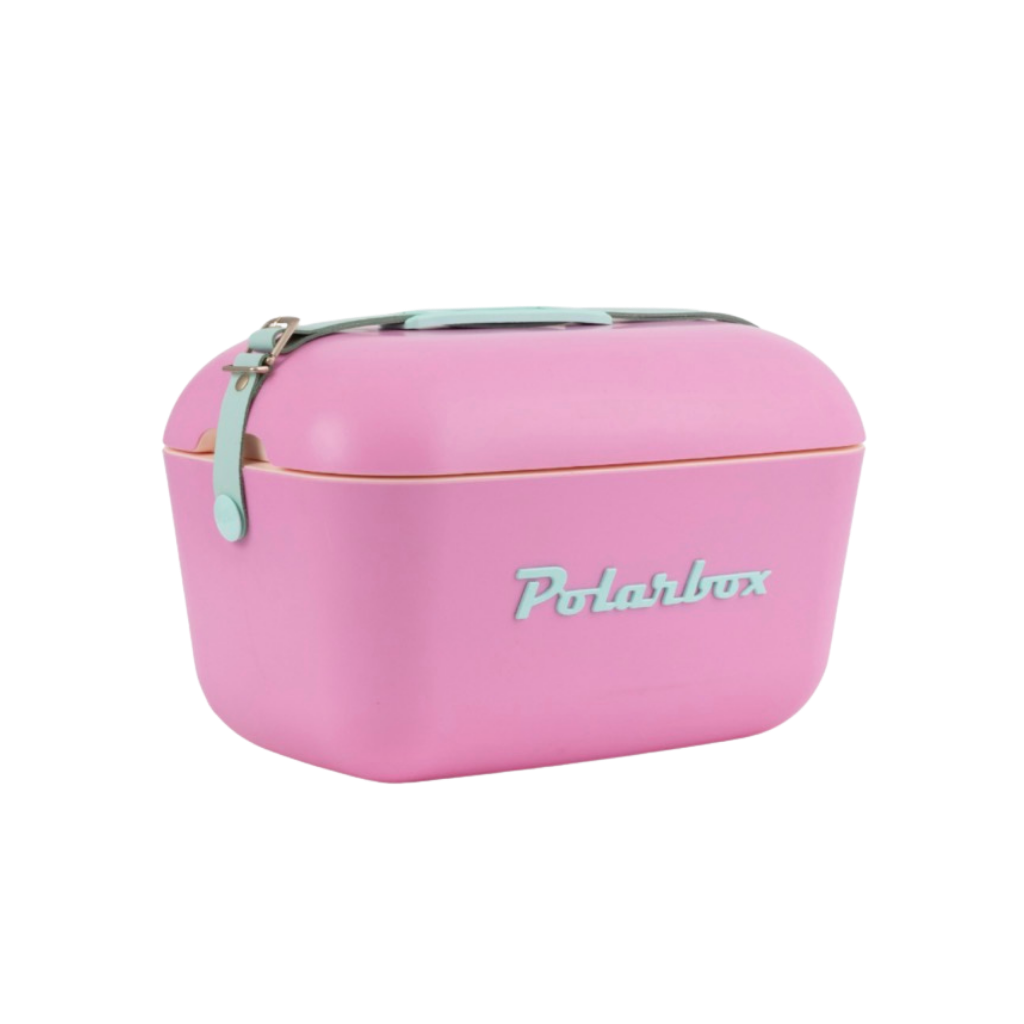 Glacières Vintage Rose bubblegum & Vert d'eau - Polarbox 12L ou 20L - PRÉCOMMANDE