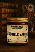Bougie Parfumée Citrouille vanillée – Pot avec couvercle – Inspiré "d'Harry potter " - 100g ou 200g