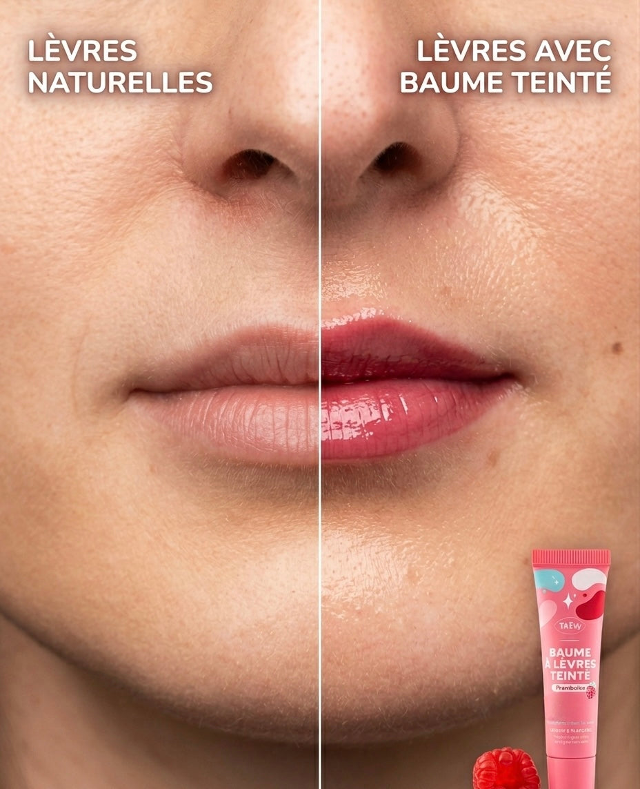 Baume à Lèvres Teinté - Arôme Framboise - 15ML