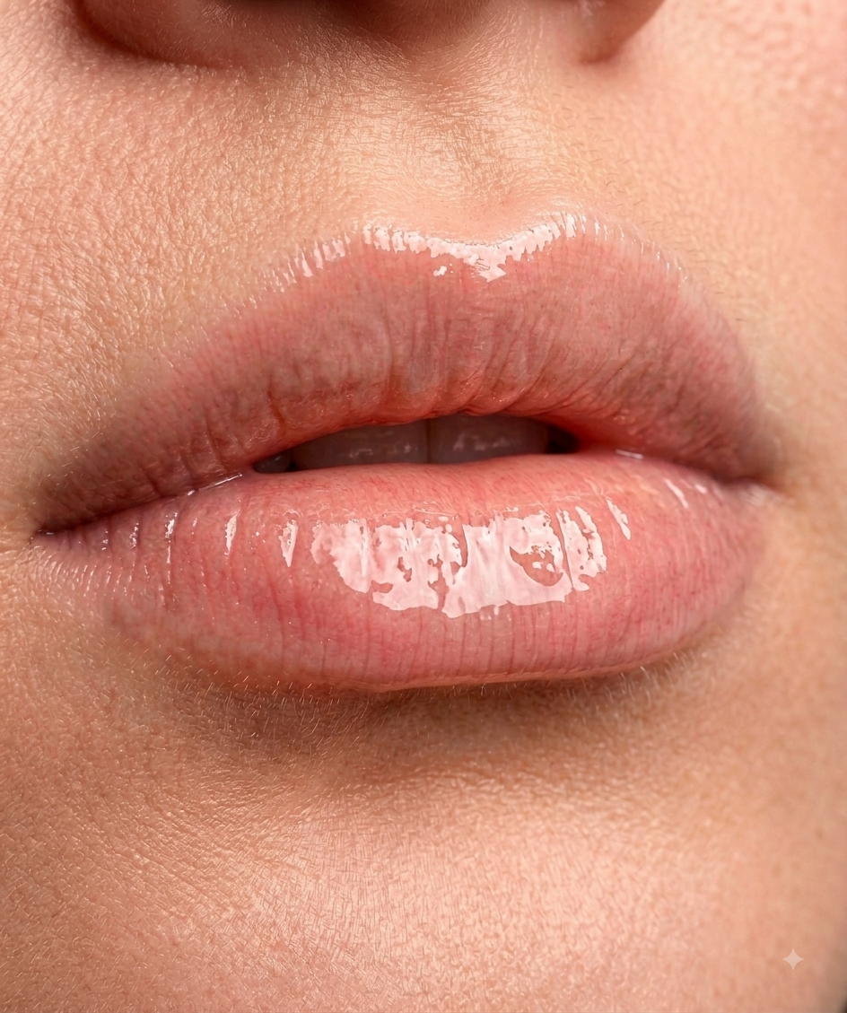 Huile à lèvres & Gloss - GlowLip - Effet Miroir - Arôme Chocolat Blanc -12ML