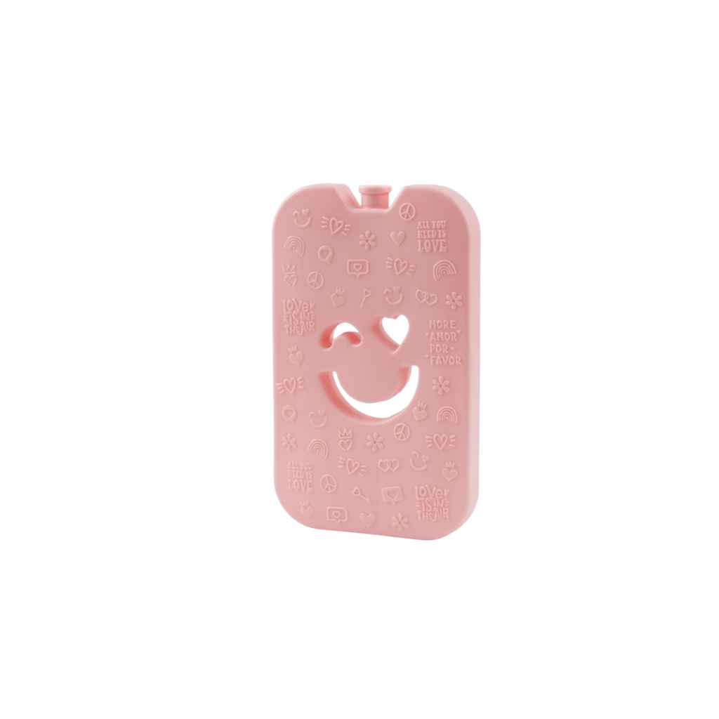 Bloc Réfrigérant / Accumulateur de Froid Pastel "Smiley " - Polarbox - LOT DE 2 - PRÉCOMMANDE