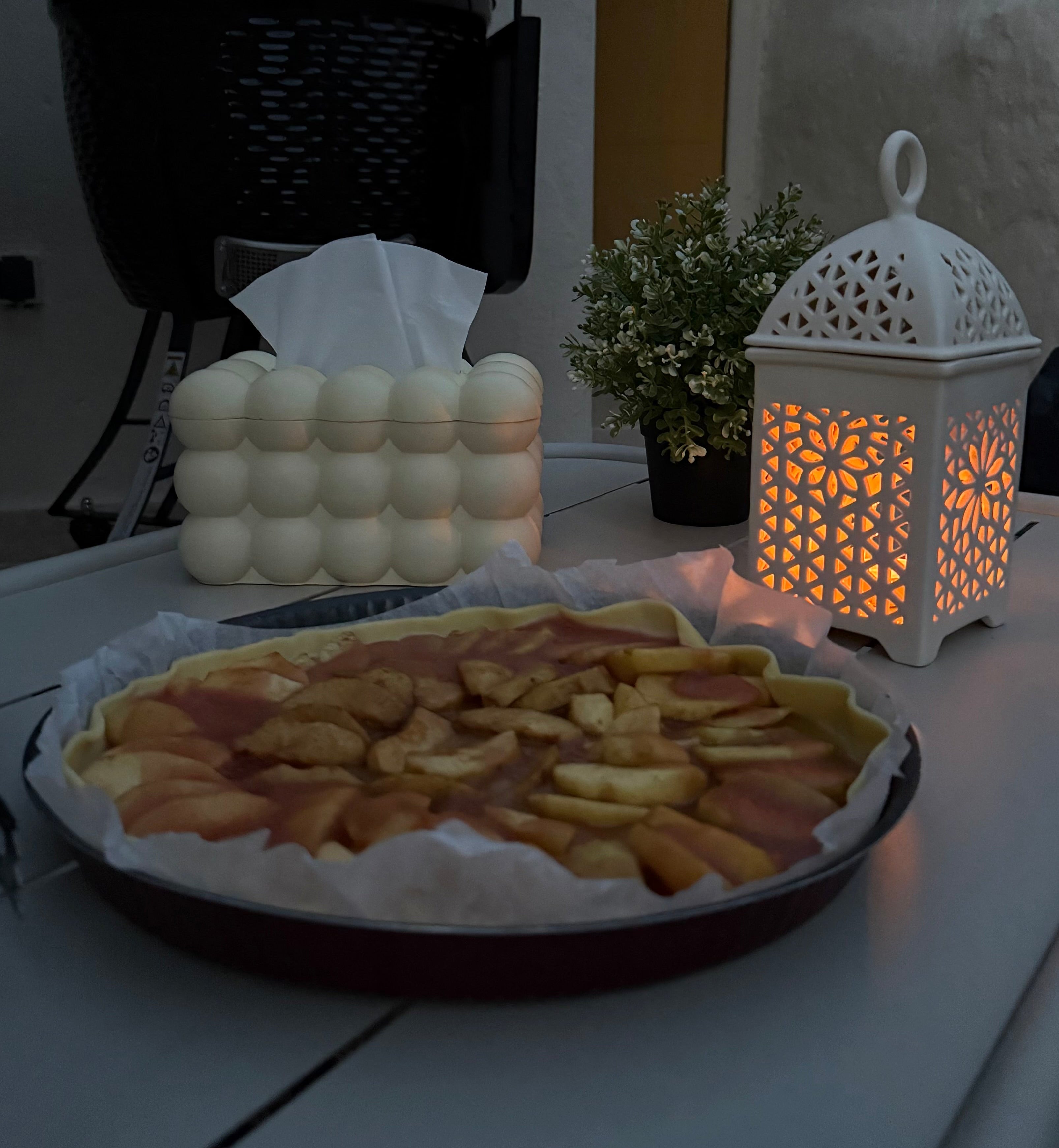 Boîte à Mouchoirs Design "Bubble" en Jesmonite Fait-Main - Pièce Artisanale - ÉDITION DOLCE VITA COLLECTION EPHÉMERE