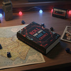 Boîte a rangement en forme de livre “Secret Box Between Realms” – Trésors cachés & mystères d’Hawkins