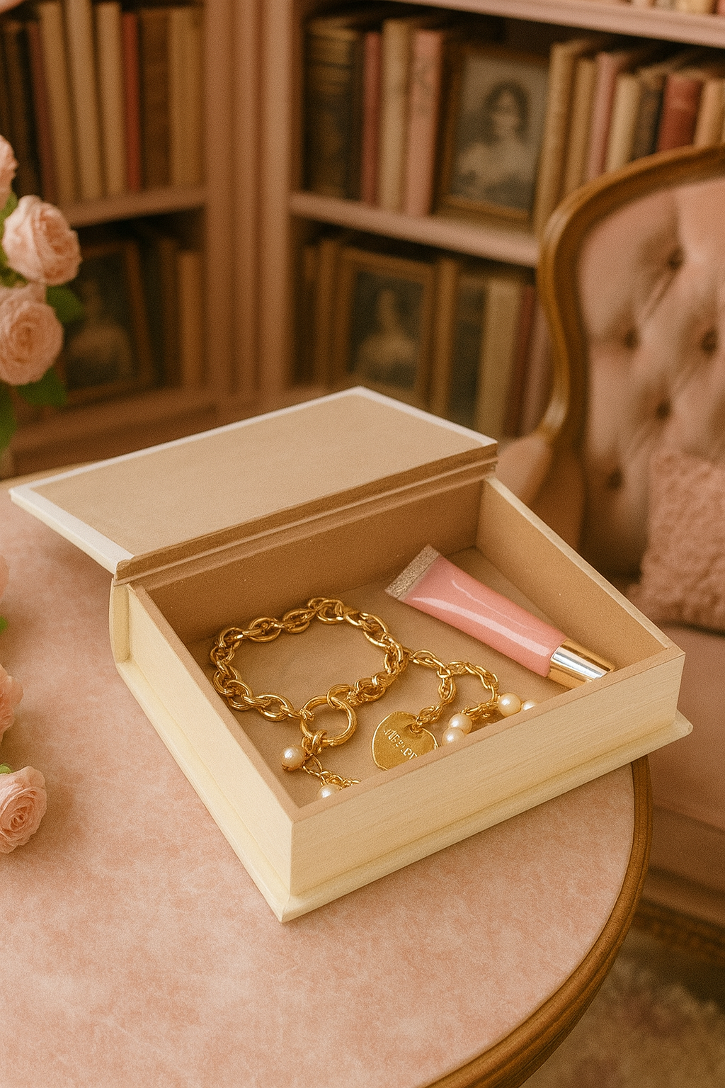 Boîte de rangement Blanche -  Secrets & Souvenirs