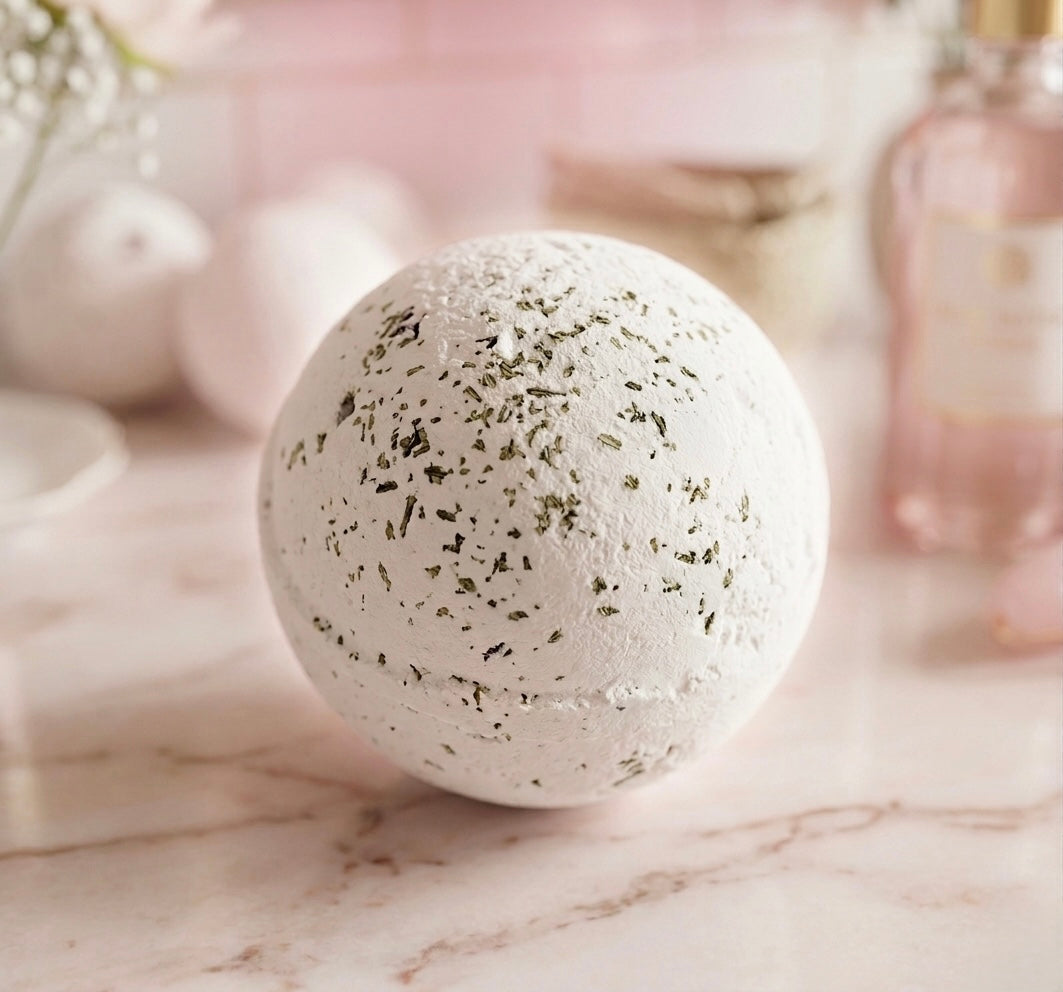 Bombe de Bain "Détox" au Sel de l'Himalaya - PRÉCOMMANDE