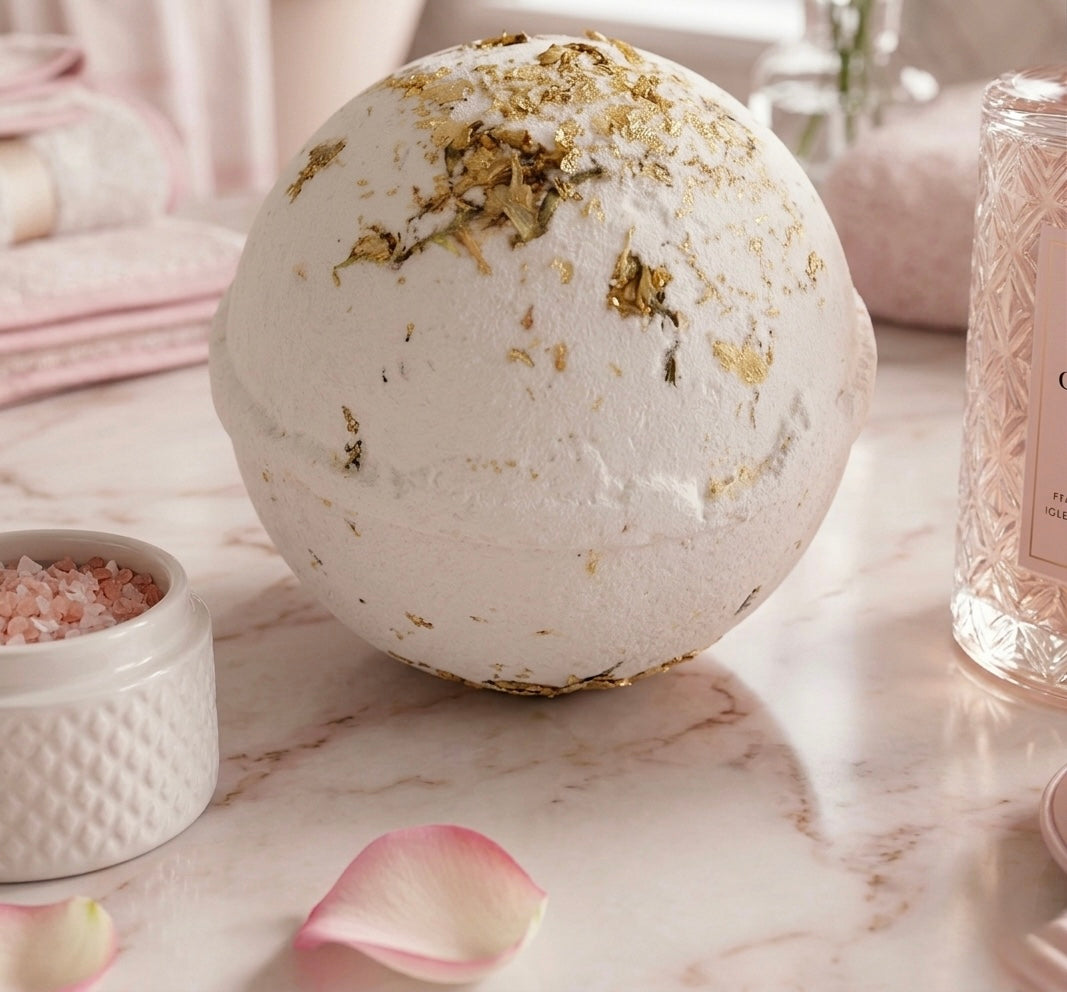 Bombe de Bain "Renaissance" au Sel de l'Himalaya - PRÉCOMMANDE
