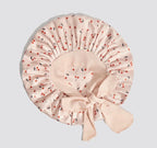 Bonnet de Nuit en Satin Cerise– Certifiée OEKO-TEX®  – Cerise  – Édition Bathroom