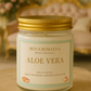 Bougie Parfumée Aloe Vera – Pot avec couvercle – Inspiré "Des Chroniques - 100g