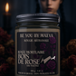 Bougie Parfumée Bois de Rose – Pot avec couvercle – Inspiré par "Mercredi addams" - 100g