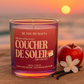 Bougie Parfumée Coucher de Soleil – Pot Irisé aux Reflets – 200g