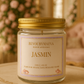 Bougie Parfumée Jasmin – Pot avec couvercle – Inspiré "Des Chroniques - 100g