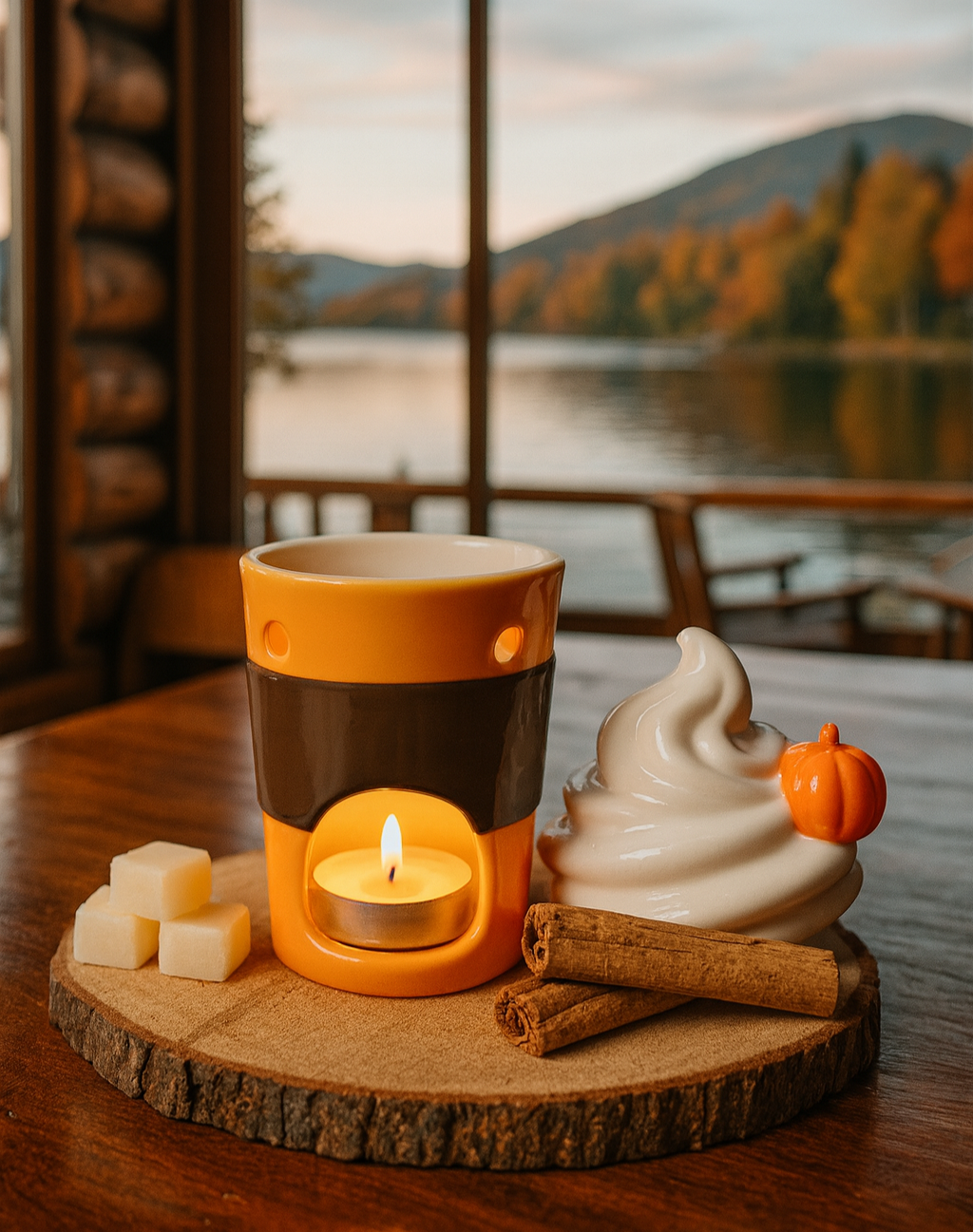 Brûleur Chantilly Cannelle & Citrouille – L’Automne en Douceur