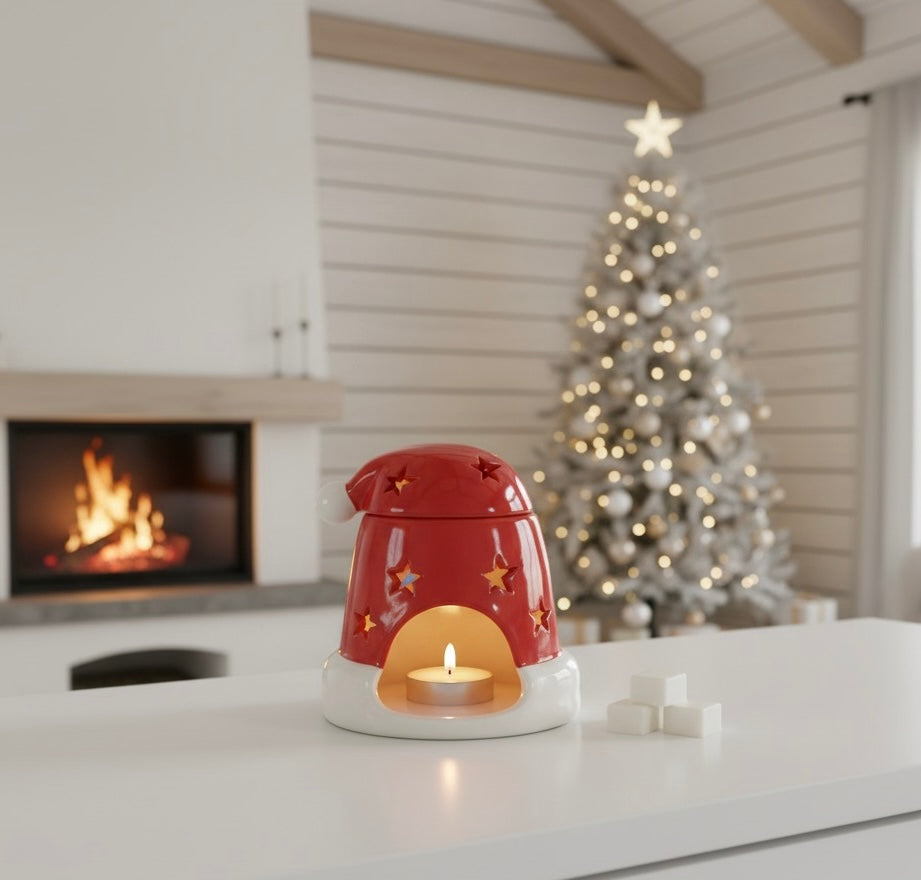 Brûleur Festif – Chapeau du Père Noël