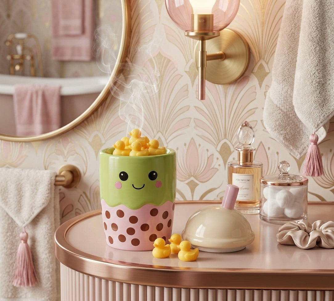 Brûleur à Fondant "Sweet Bubble Tea" – Édition Bathroom - PRÉCOMMANDE