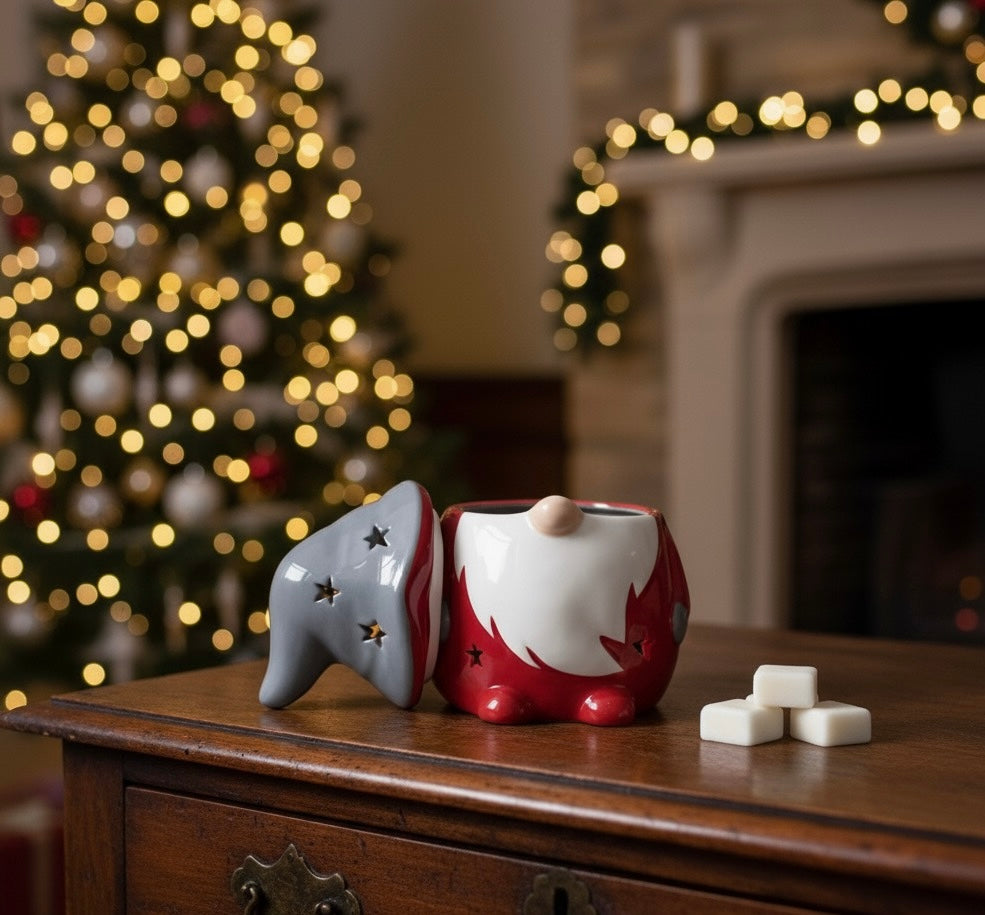 Brûleur de Noël Enchanté – Le Lutin des Étoiles
