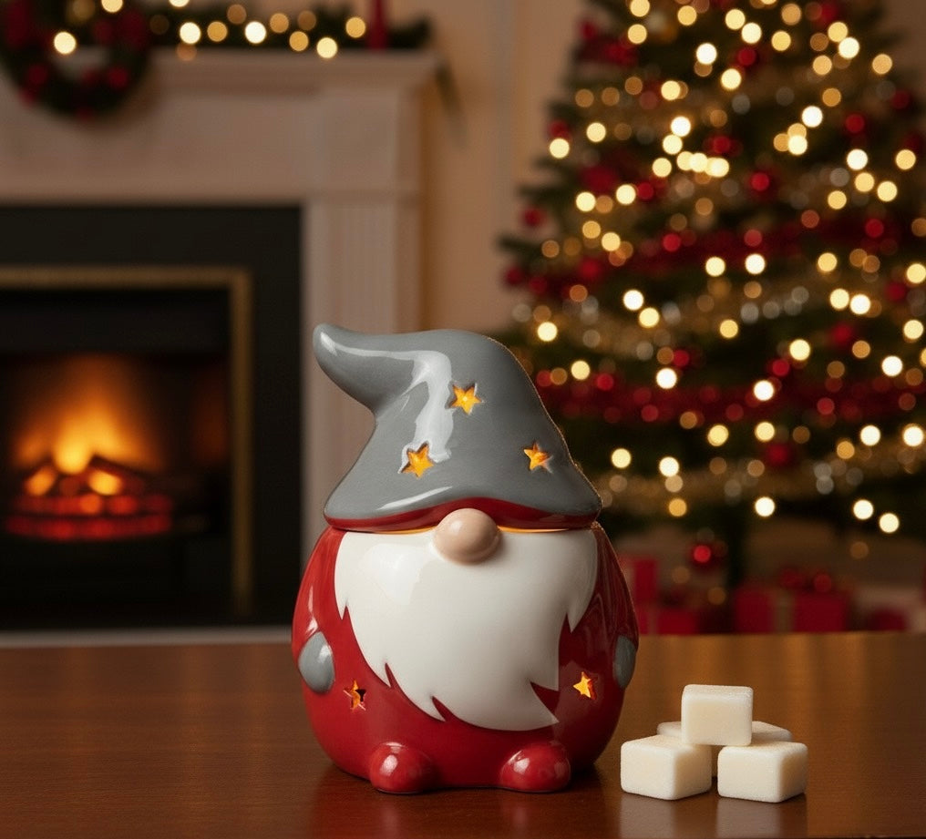 Brûleur de Noël Enchanté – Le Lutin des Étoiles