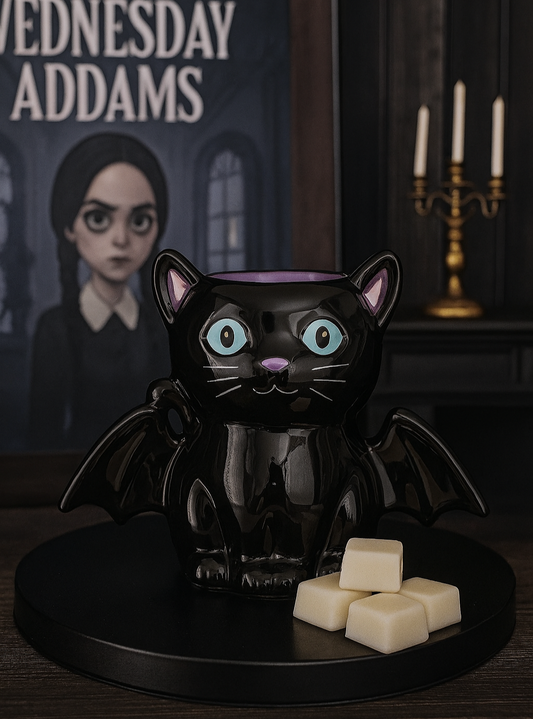 Brûleur à fondant “Chat sauve-souris”