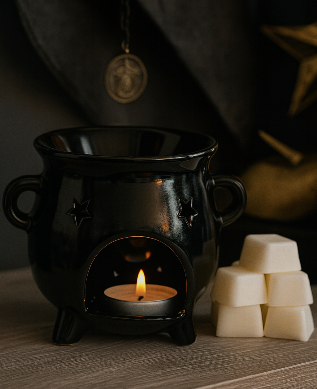 Brûleur à fondant “Chaudron gothique”