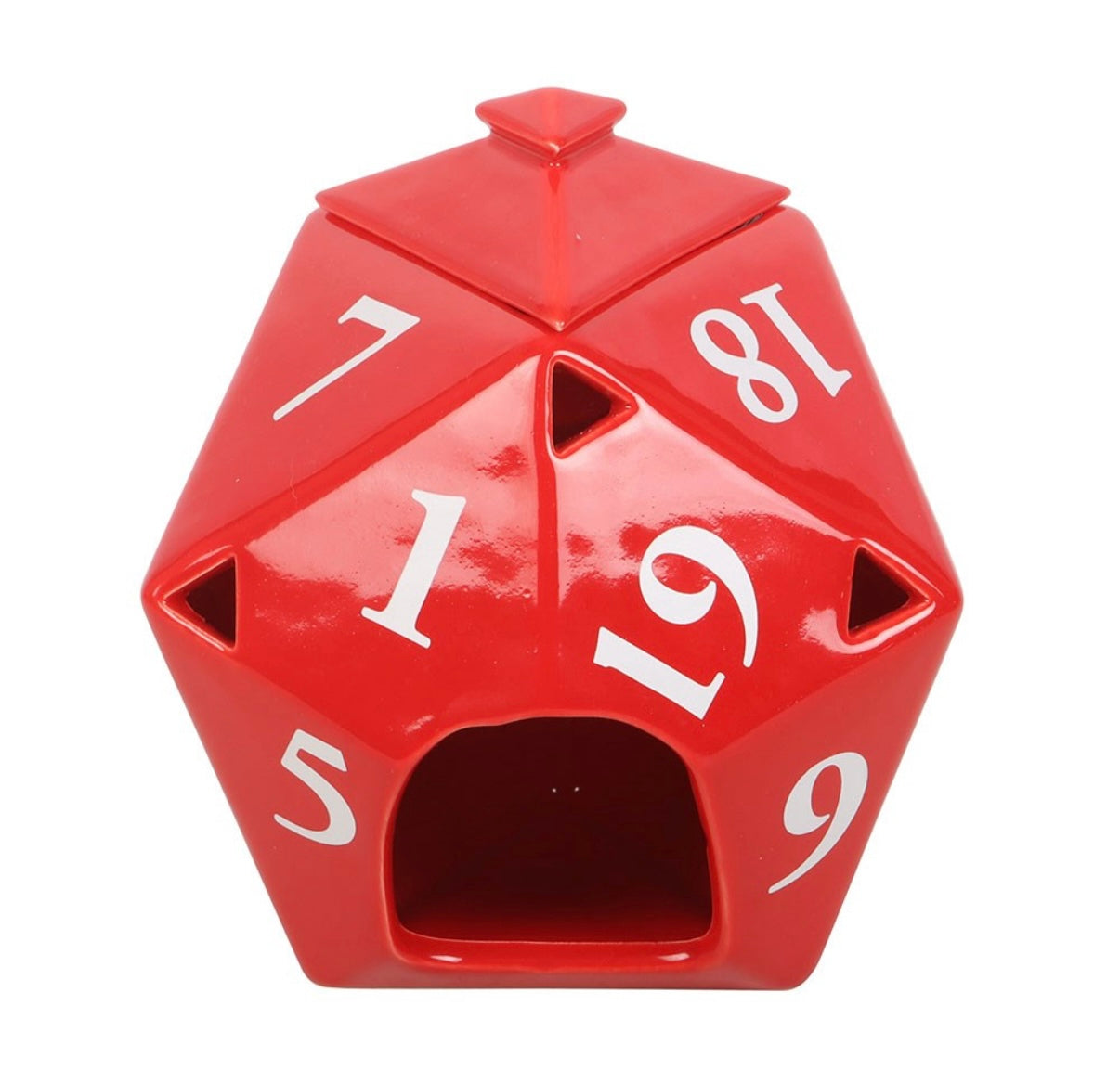 Brûleur à fondants “D20 du Monde À L’Envers” – Parfums mystiques & vibes des années 80 - PRÉCOMMANDE