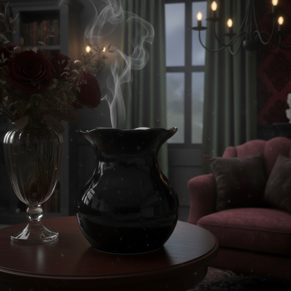 Brûleur à fondants “Midnight Rose”” – Élégance Mystique - PRÉCOMMANDE
