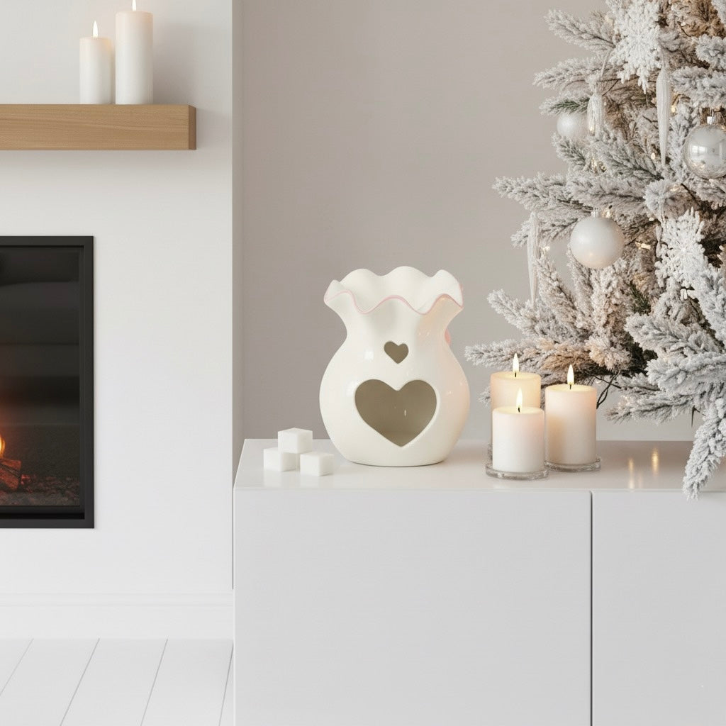 Brûleur à fondants “Sweet Bow” – Douceur poudrée & charme hivernal