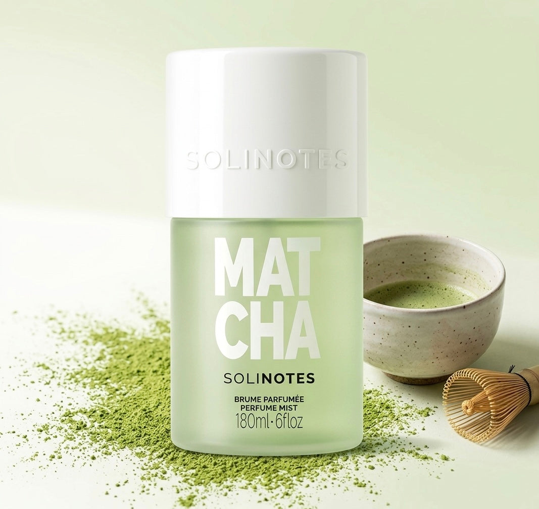 Brume Parfumée MATCHA –  Fabriqué en France – SOLINOTES – (180ml) PRÉCOMMANDE
