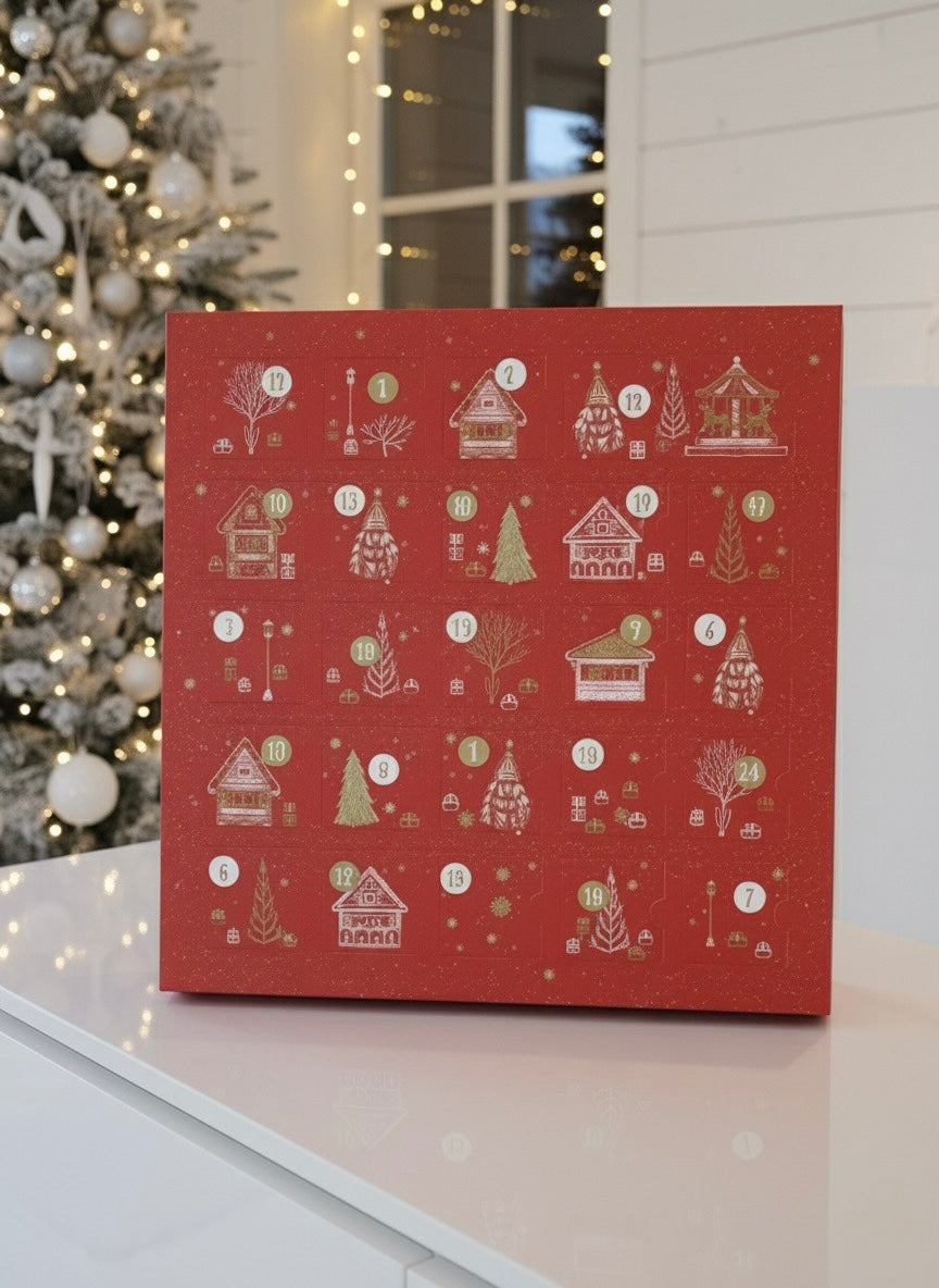 Calendrier de L’Avent Enchanté – 24 Fondants parfumés pour Attendre Noël - PRÉCOMMANDE