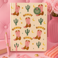 Carnet A5 - « Yeehaw Energy » – Notes d’une cowgirl moderne