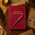 Carnet “Book of Love Spells” – Pour écrire des sortilèges tendres et ensorcelants