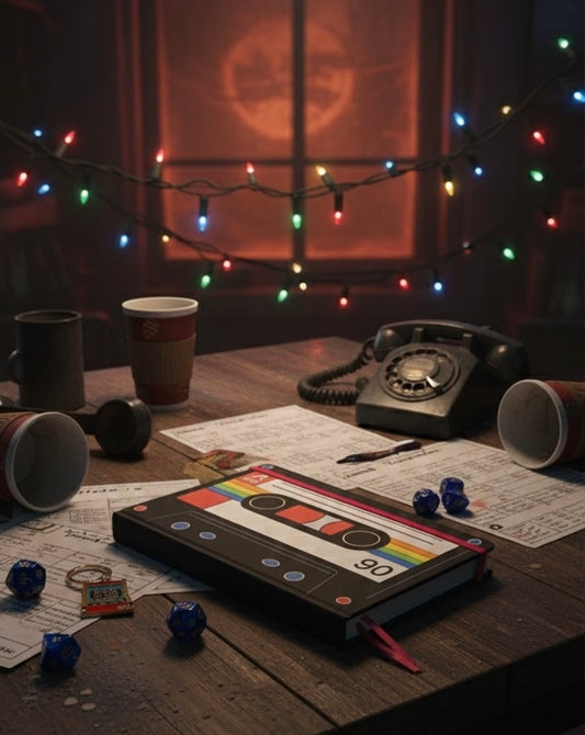 Carnet “Mixtape Memories” – Notes secrètes & vibes rétro des années 80