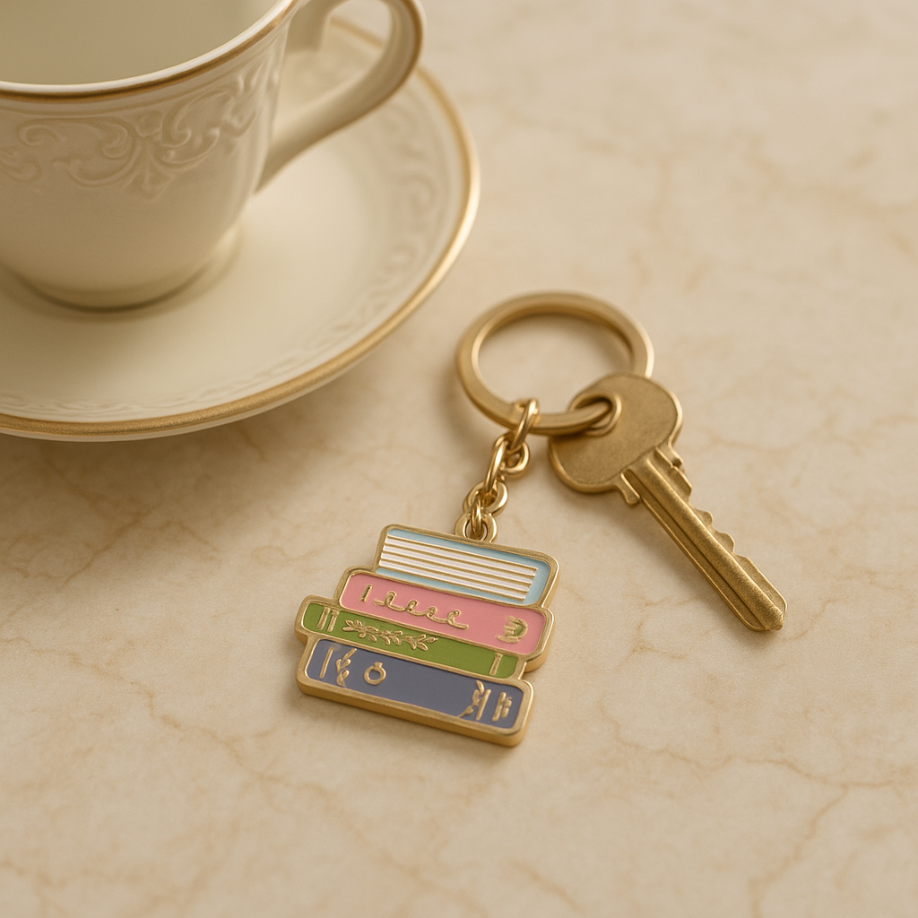 Porte-clés - “Trésors de lecture”