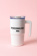 Thermos Isotherme PERSONNALISÉ - Sublimé à la main - 355 ml