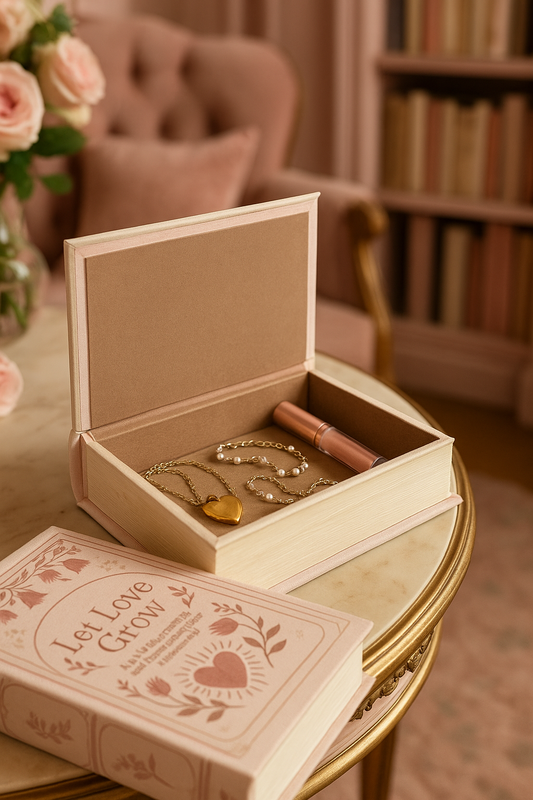 Boîte de rangement Rose -  Secrets & Souvenirs - PRÉCOMMANDE